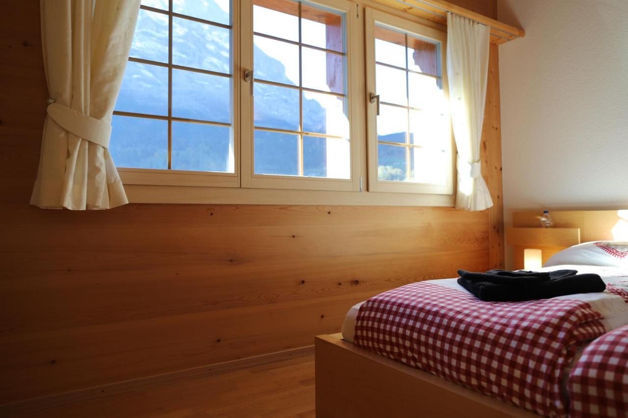 Excellent Flat With A Fantastic View Of The Eiger! Appartement Grindelwald Buitenkant foto