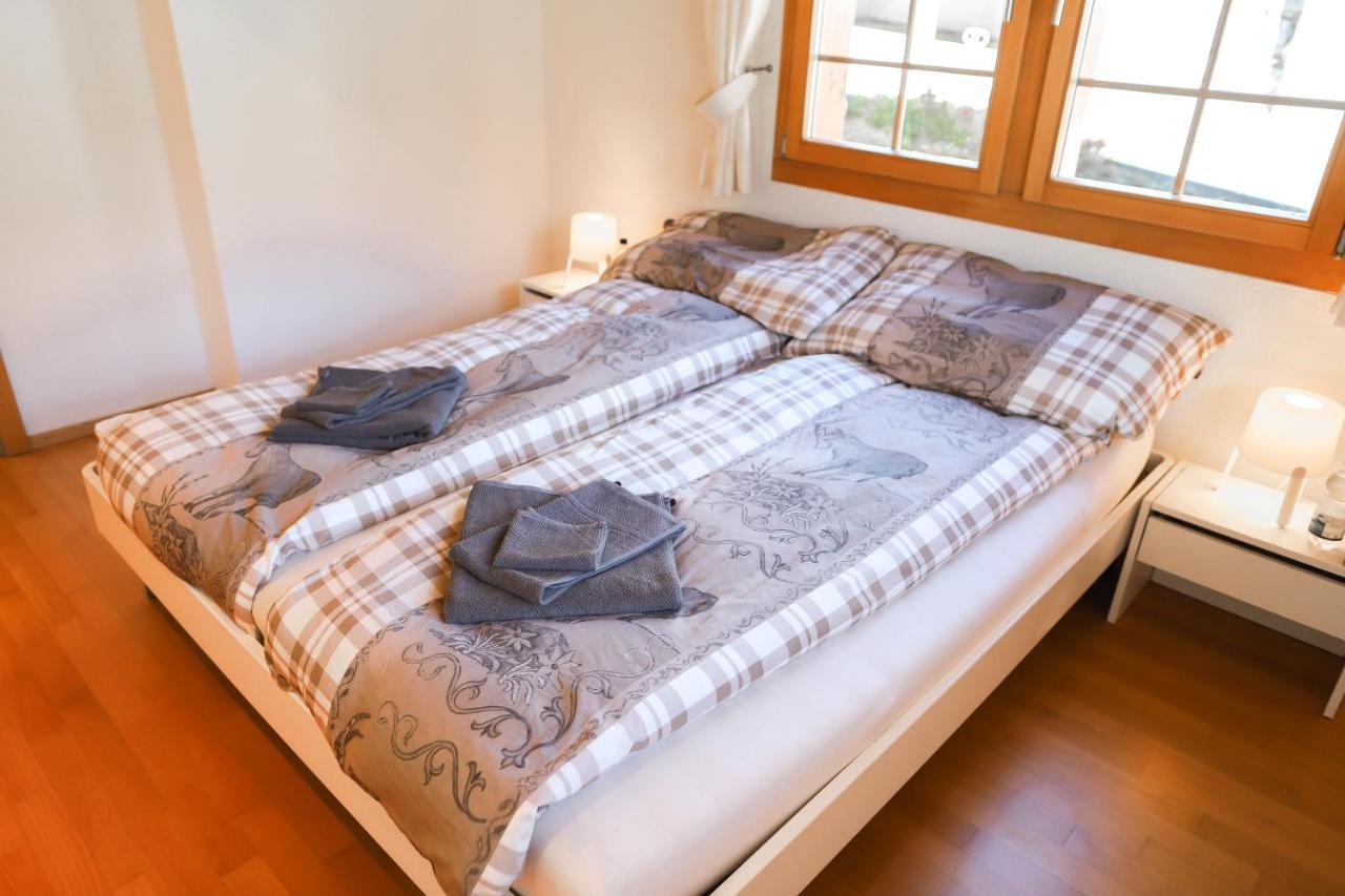 Excellent Flat With A Fantastic View Of The Eiger! Appartement Grindelwald Buitenkant foto
