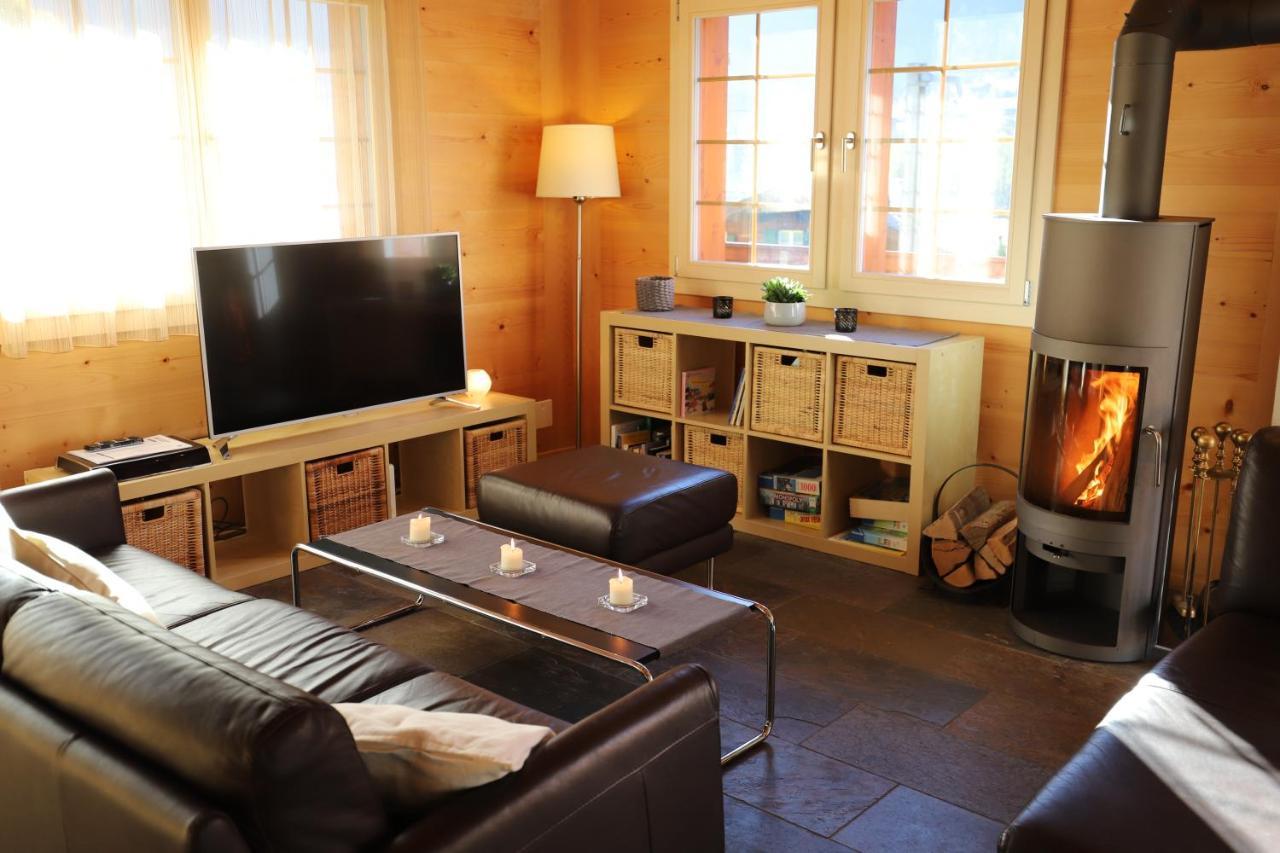 Excellent Flat With A Fantastic View Of The Eiger! Appartement Grindelwald Buitenkant foto